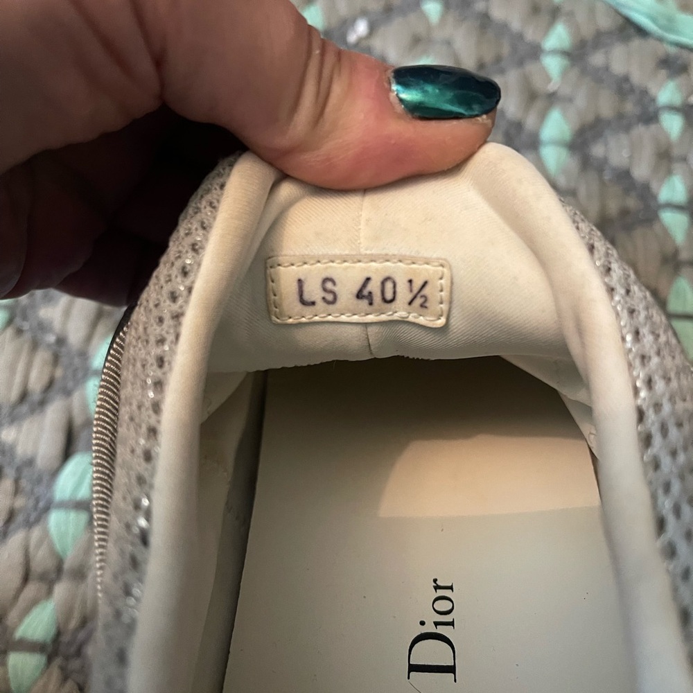 Dior Women's Gray Sneakers size 10.5 - Picture 8 of 8